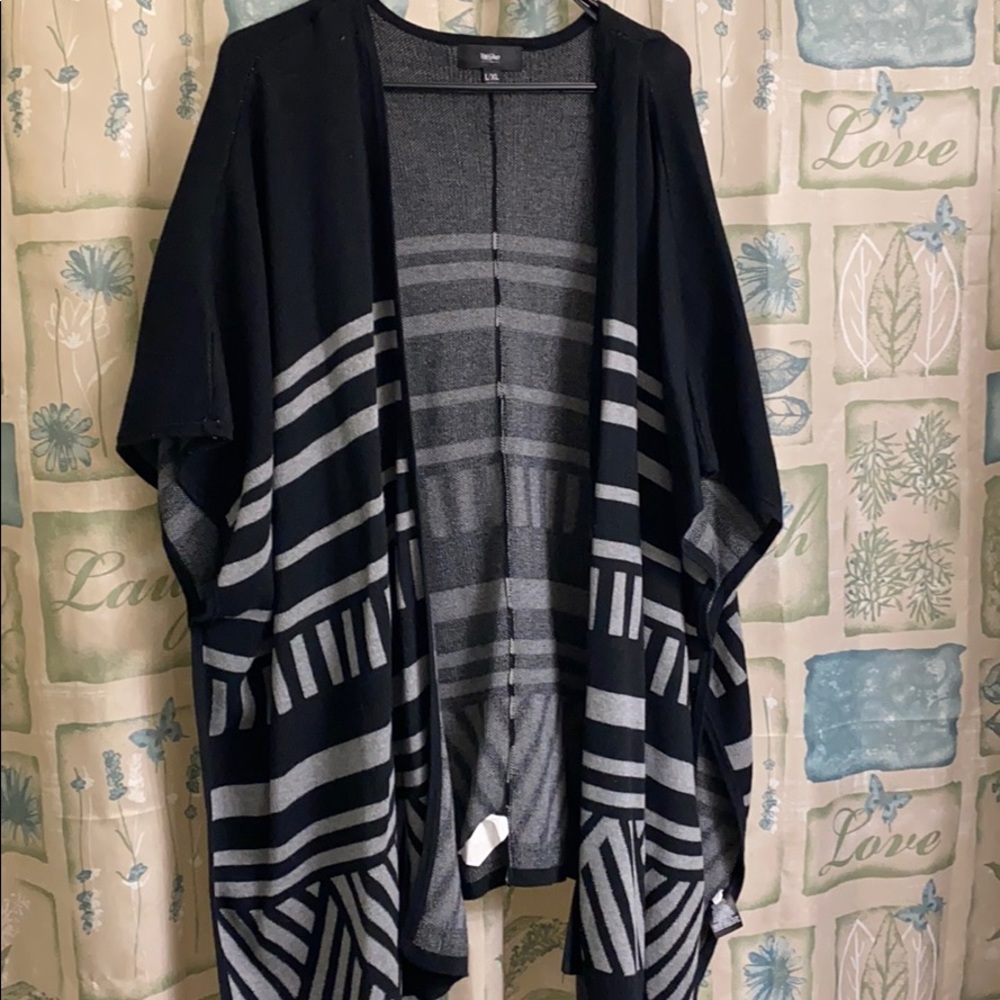 Black cardigan XL